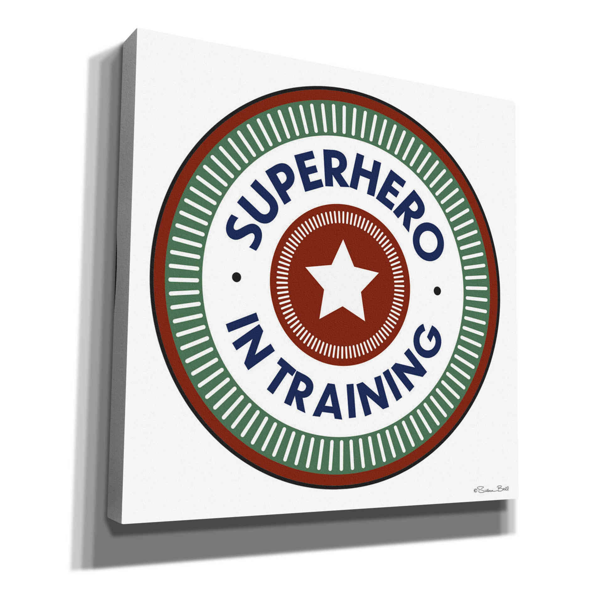 'Superhero in Training' by Susan Ball, Canvas Wall Art