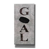 'Hockey Goal' by Susan Ball, Canvas Wall Art
