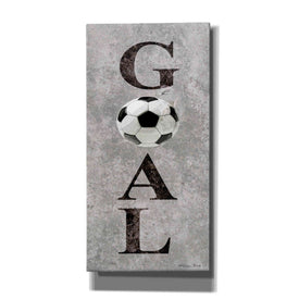 'Hockey Goal II' by Susan Ball, Canvas Wall Art