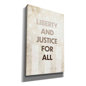 'Liberty and Justice For All' by Susan Ball, Canvas Wall Art