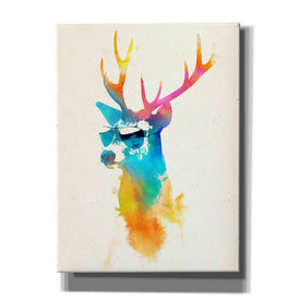 'Sunny Stag' by Robert Farkas, Canvas Wall Art