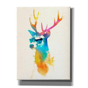 'Sunny Stag' by Robert Farkas, Canvas Wall Art