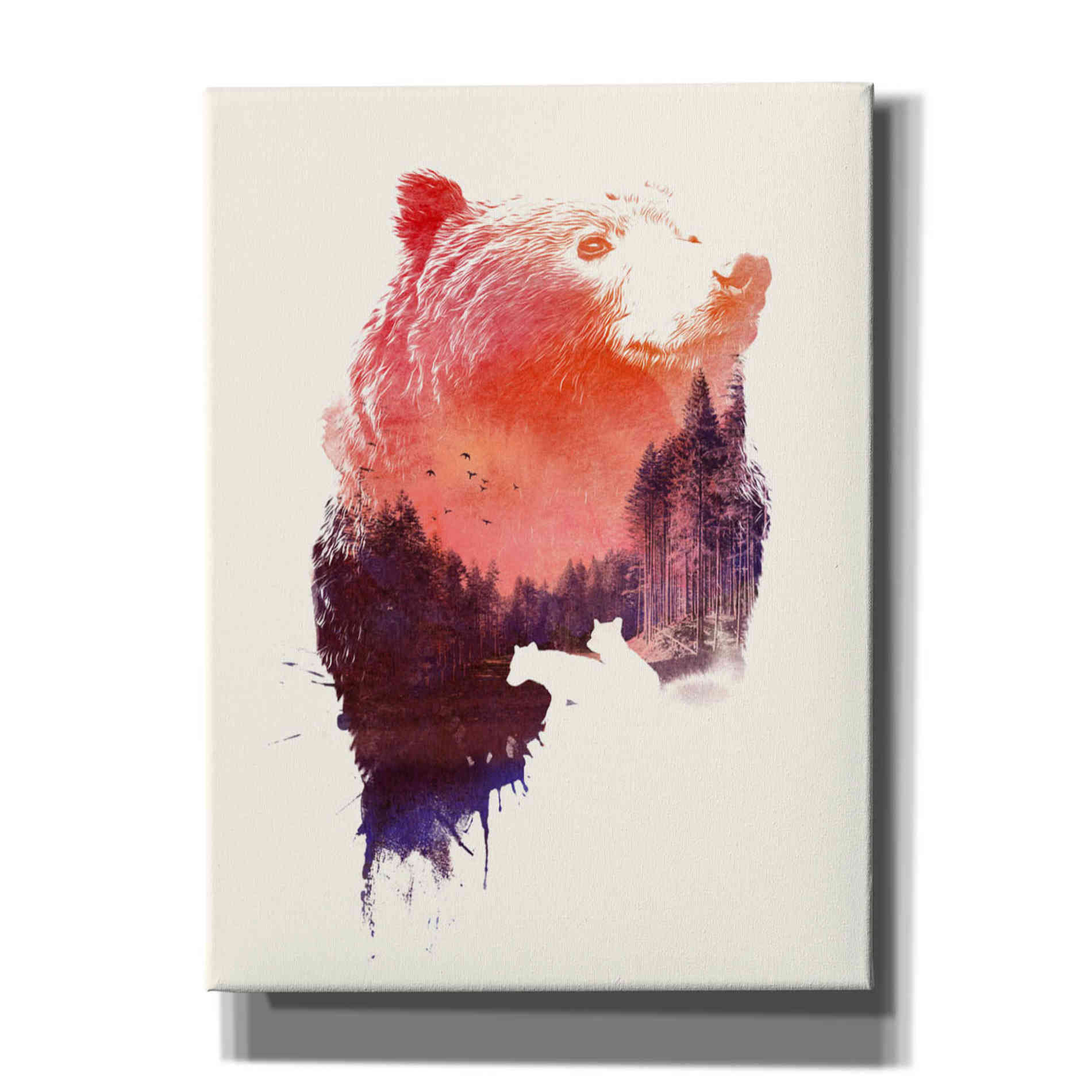 'Love Forever' by Robert Farkas, Canvas Wall Art