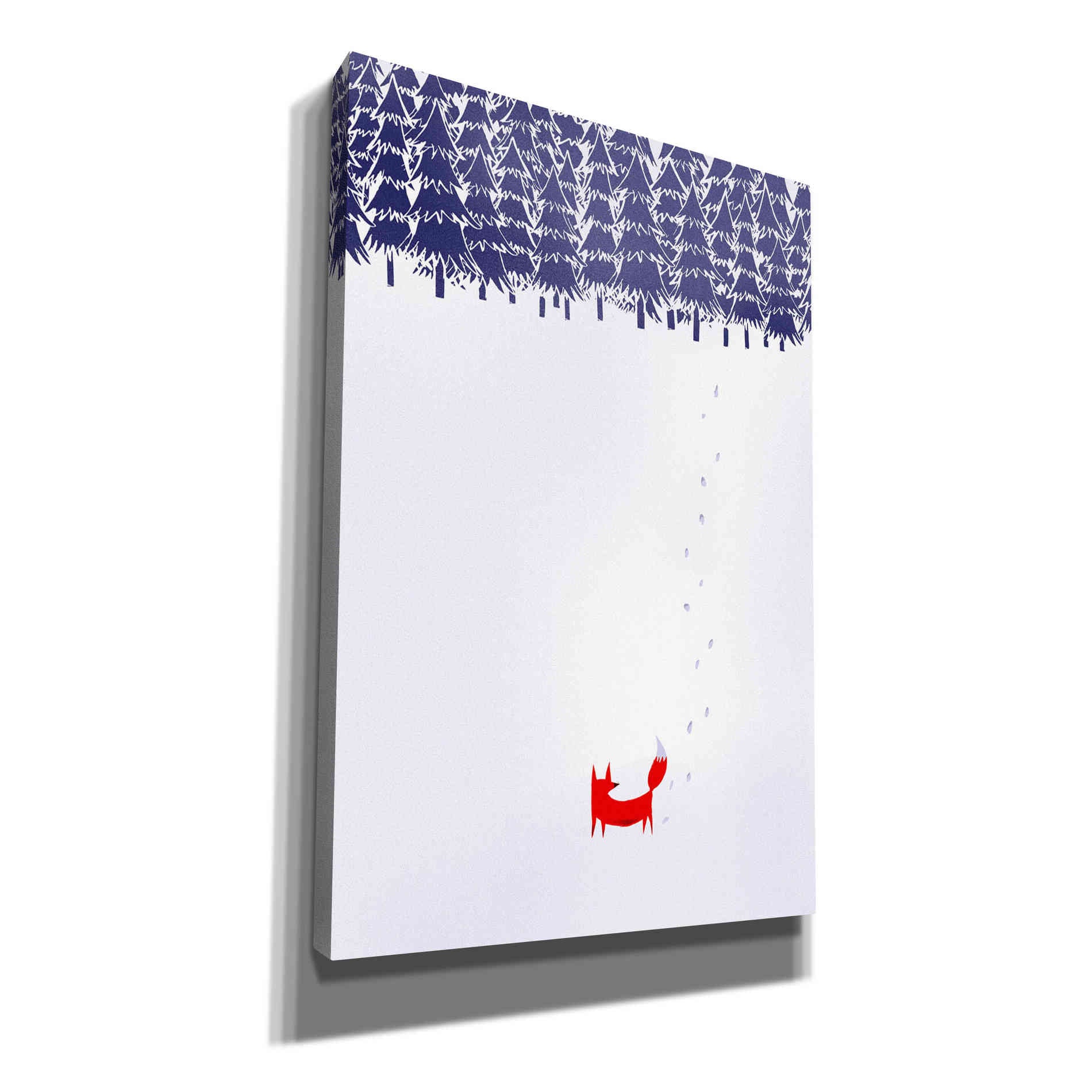 'Alone In The Forest' by Robert Farkas, Canvas Wall Art