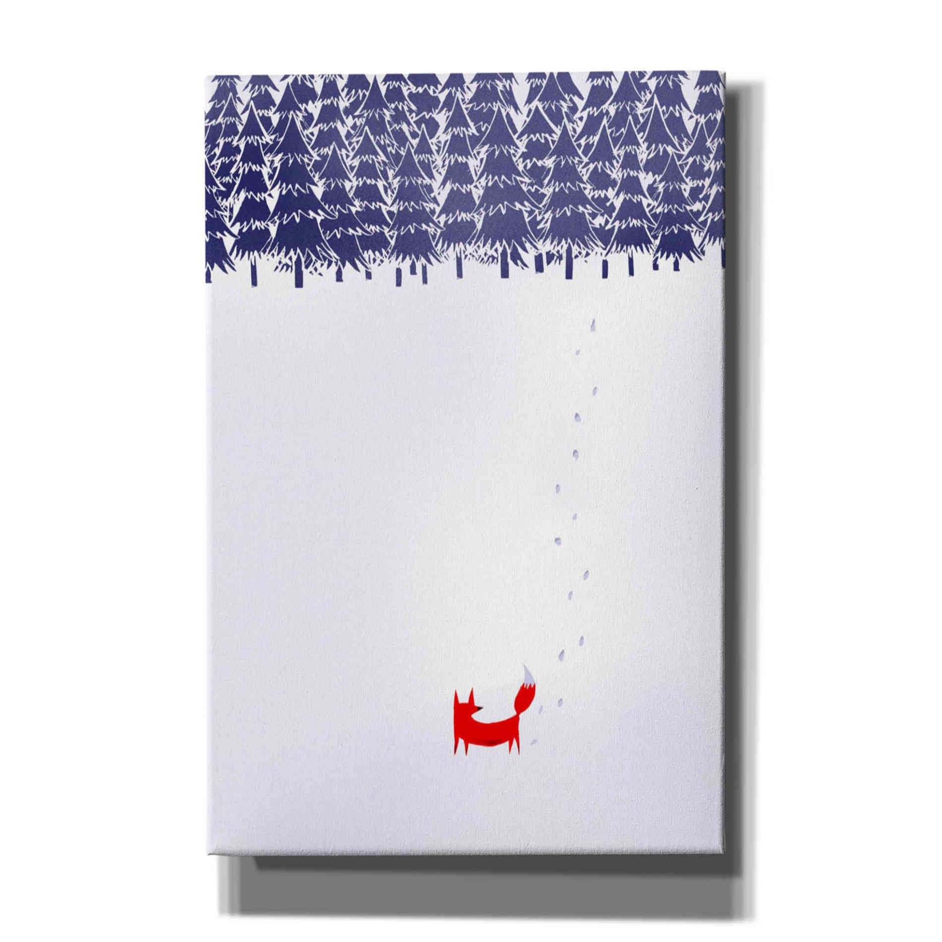 'Alone In The Forest' by Robert Farkas, Canvas Wall Art
