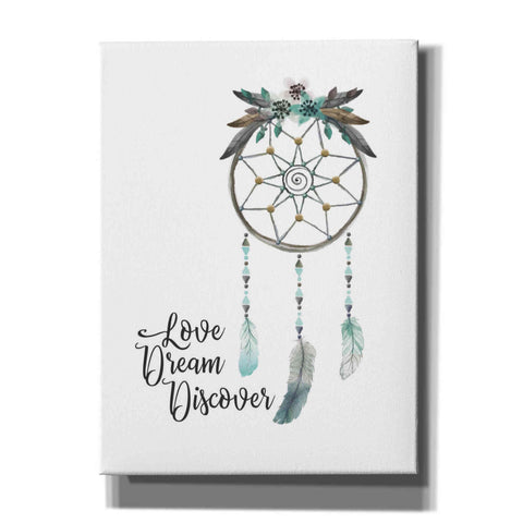 Image of 'Watercolor Dreamcatcher' by Seven Trees Design, Canvas Wall Art