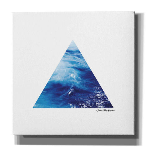 Image of 'Ocean Triangle' by Seven Trees Design, Canvas Wall Art