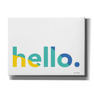 'Hello' by Seven Trees Design, Canvas Wall Art