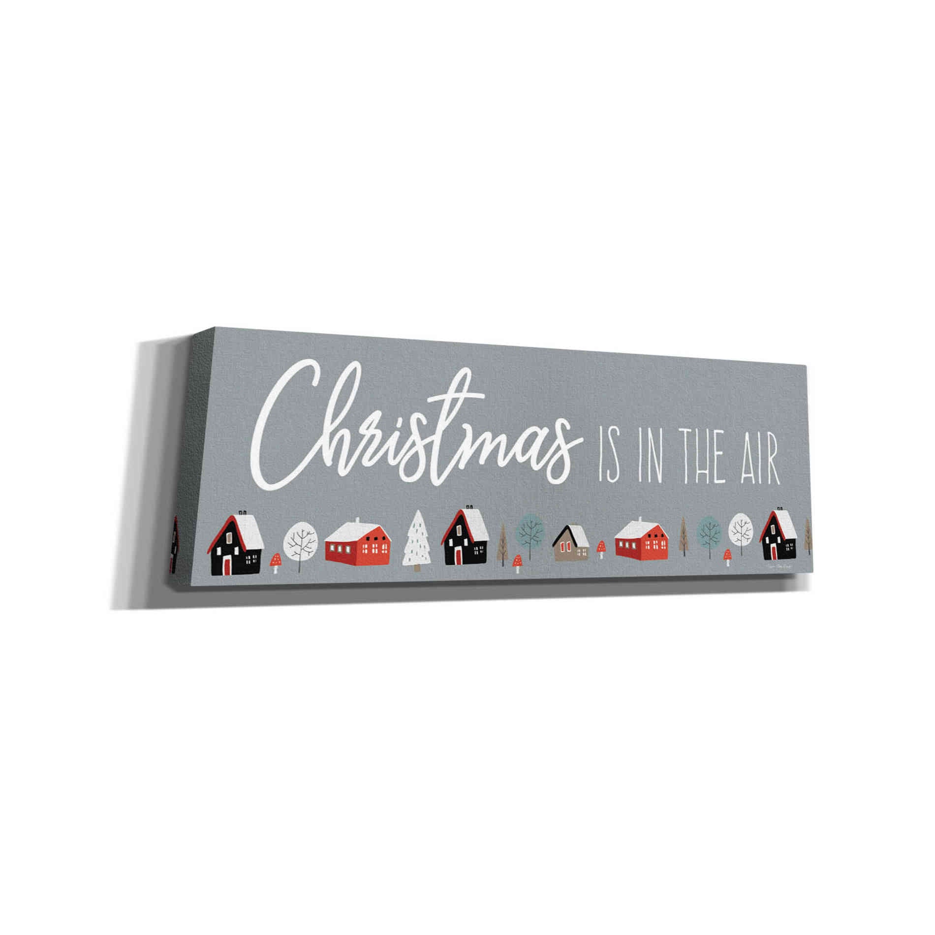 'Christmas is in the Air' by Seven Trees Design, Canvas Wall Art