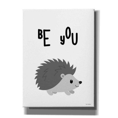 Image of 'Be You Hedgehog' by Seven Trees Design, Canvas Wall Art