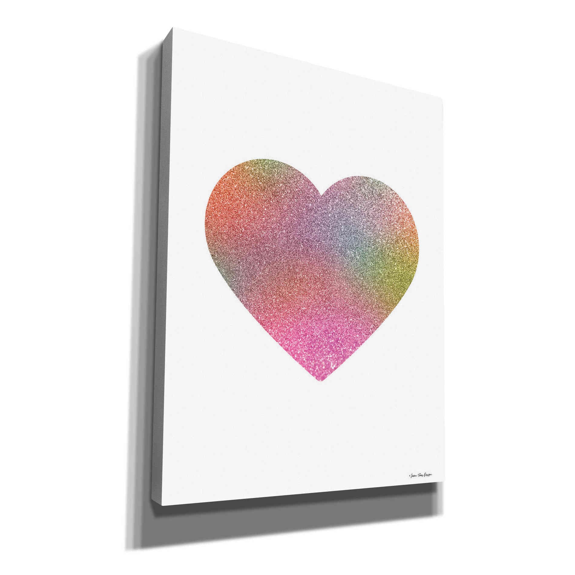 'Happy Heart I' by Seven Trees Design, Canvas Wall Art