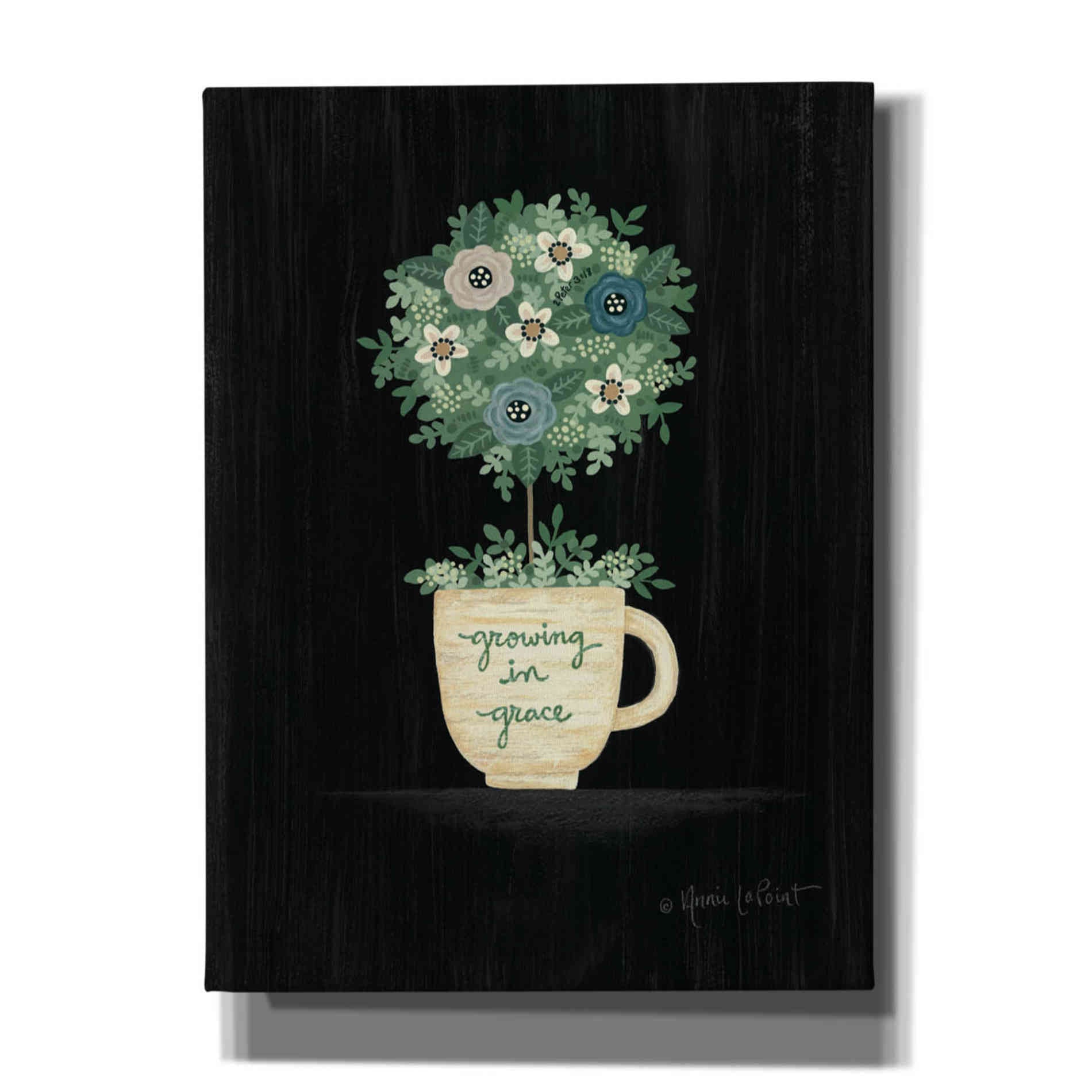 'Growing in Grace' by Annie LaPoint, Canvas Wall Art