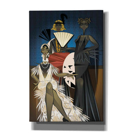 'Harlem Nights' by Jaleel Campbell, Canvas Wall Art