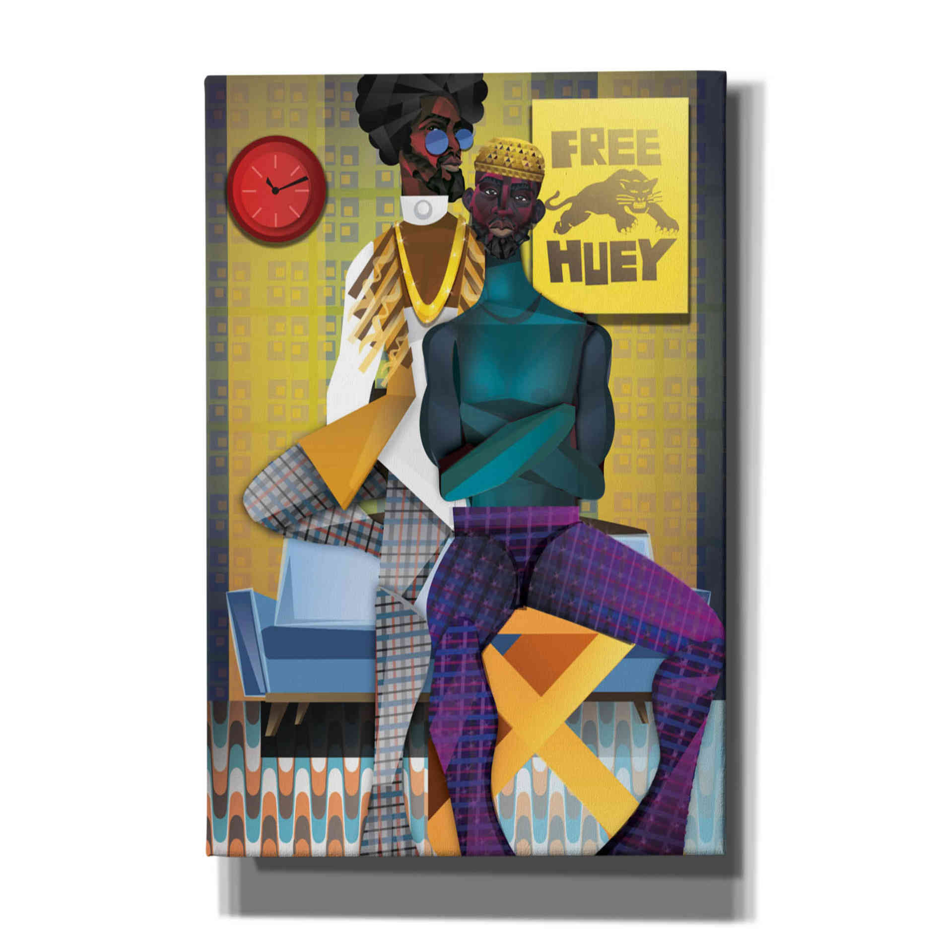 'Right On!' by Jaleel Campbell, Canvas Wall Art