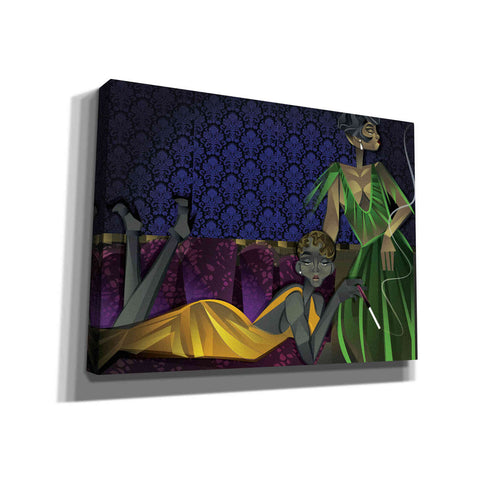 Image of 'Two Women' by Jaleel Campbell, Canvas Wall Art