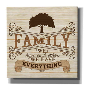 'Family' by Deb Strain, Canvas Wall Art