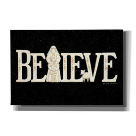 'Believe' by Deb Strain, Canvas Wall Art