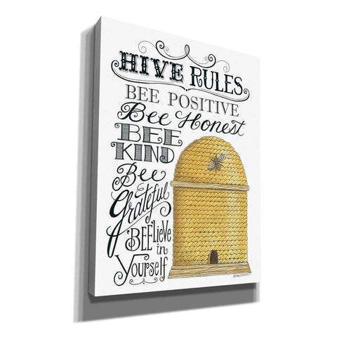 Image of 'Hive Rules' by Deb Strain, Canvas Wall Art