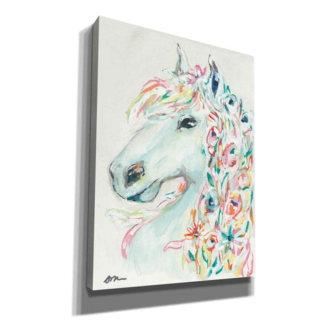 Image of 'Pony Rose' by Jessica Mingo, Canvas Wall Art