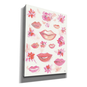 'Lips' by Jessica Mingo, Canvas Wall Art