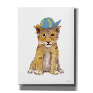 'Cool Cub' by Jessica Mingo, Canvas Wall Art