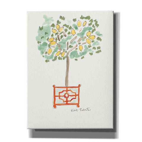 Image of 'Lemons of Plenty' by Kait Roberts, Canvas Wall Art