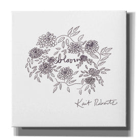 'Bloom, Bloom, Bloom' by Kait Roberts, Canvas Wall Art