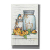 'Blue Bird and Coneflowers' by Mary Ann June, Canvas Wall Art