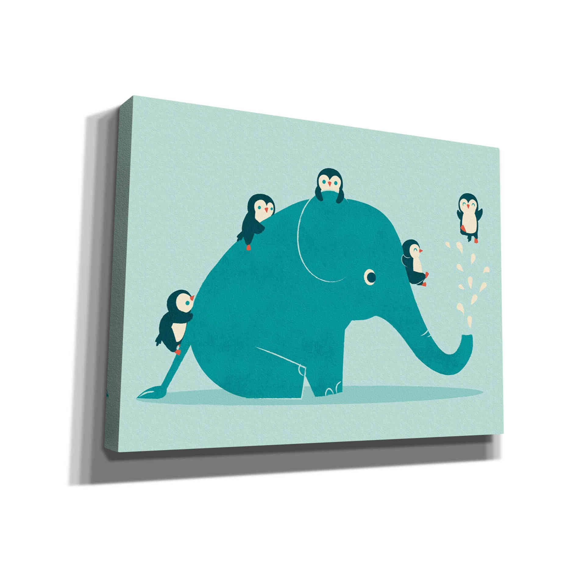 'Waterslide' by Jay Fleck, Canvas Wall Art