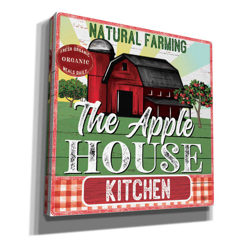 Image of 'The Apple House Kitchen' by Mollie B, Canvas Wall Art