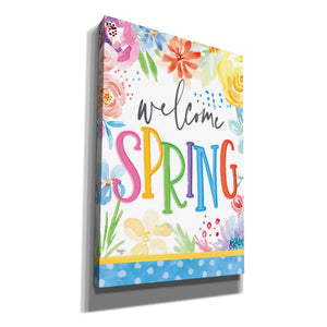 'Welcome Spring' by Mollie B, Canvas Wall Art