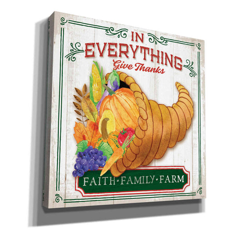 Image of 'Give Thanks' by Mollie B, Canvas Wall Art