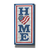 'Patriotic Home' by Lisa Kennedy, Canvas Wall Art
