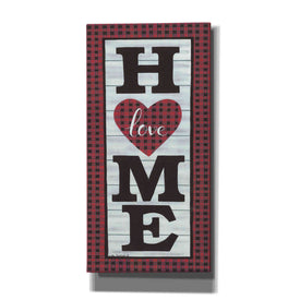 'Love Home' by Lisa Kennedy, Canvas Wall Art