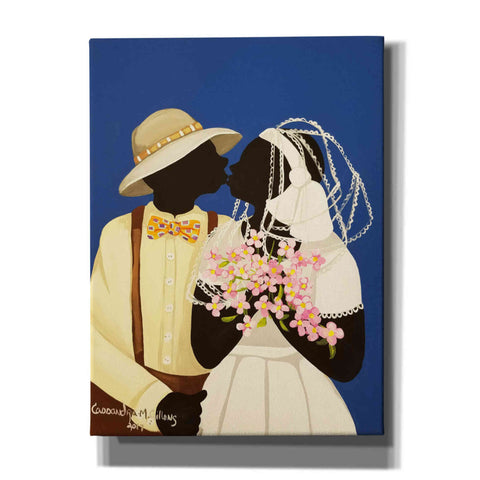 Image of 'You May Kiss The Bride' by Cassandra Gillens, Canvas, Wall Art