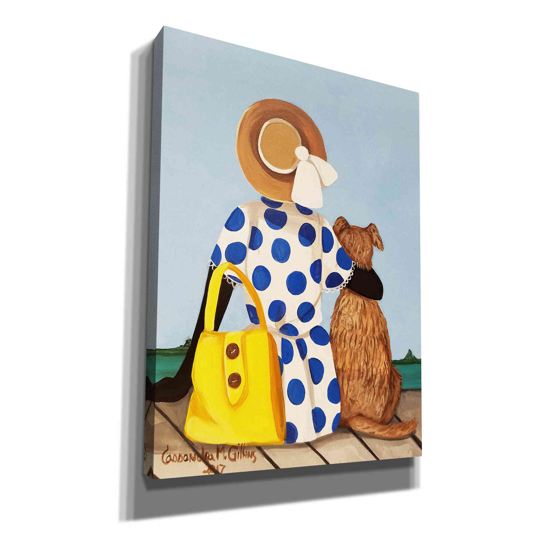 'My Friend' by Cassandra Gillens, Canvas, Wall Art