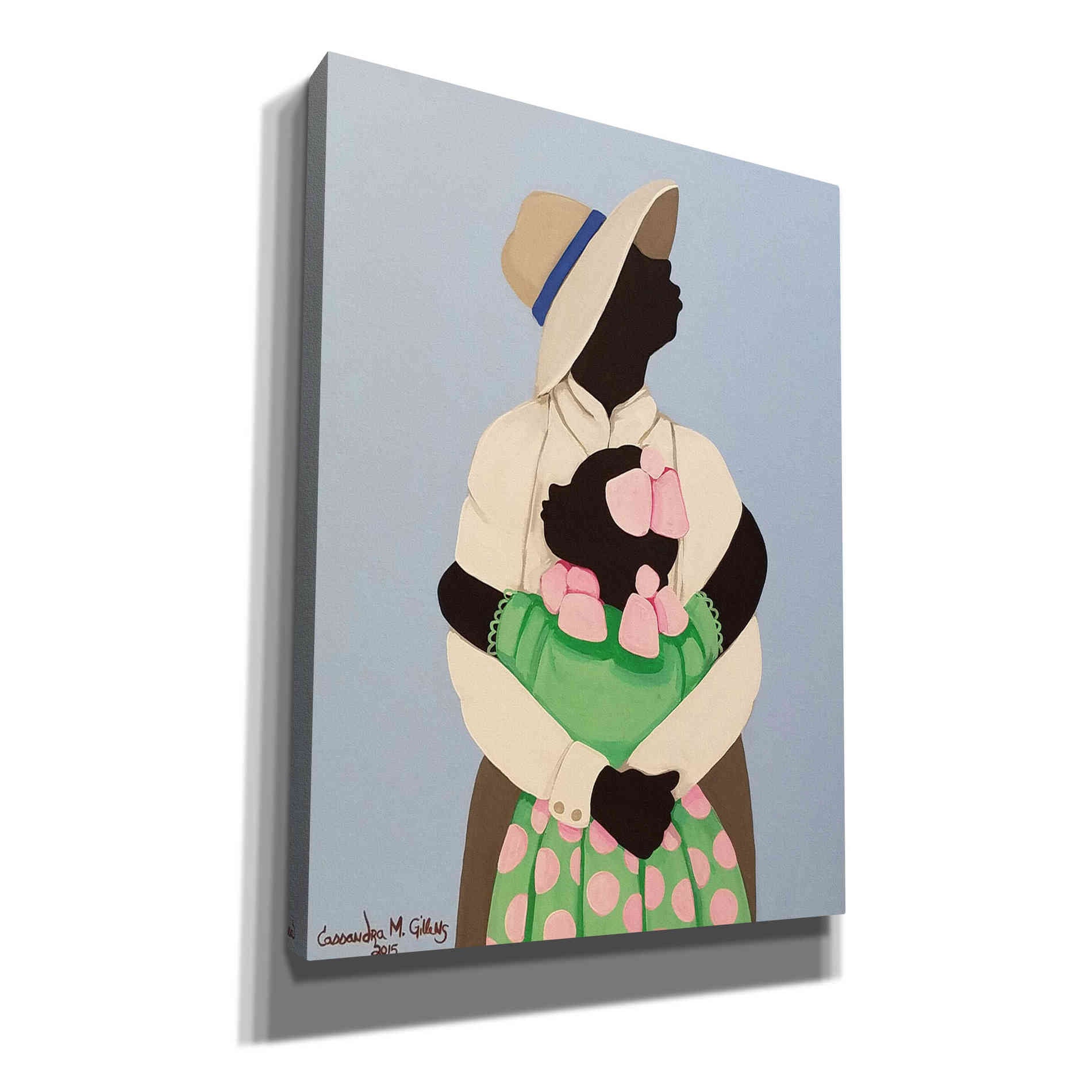 'Daddy' by Cassandra Gillens, Canvas, Wall Art