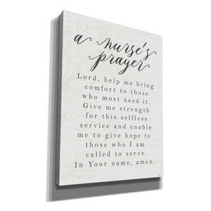 'A Nurse's Prayer' by Lux + Me Designs, Canvas, Wall Art