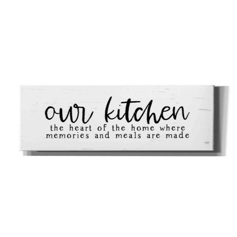 Image of 'Our Kitchen' by Lux + Me Designs, Canvas, Wall Art