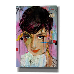 'Audrey On Ice' by Loui Jover, Canvas, Wall Art