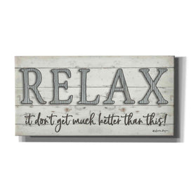 'Relax' by Susie Boyer, Canvas, Wall Art