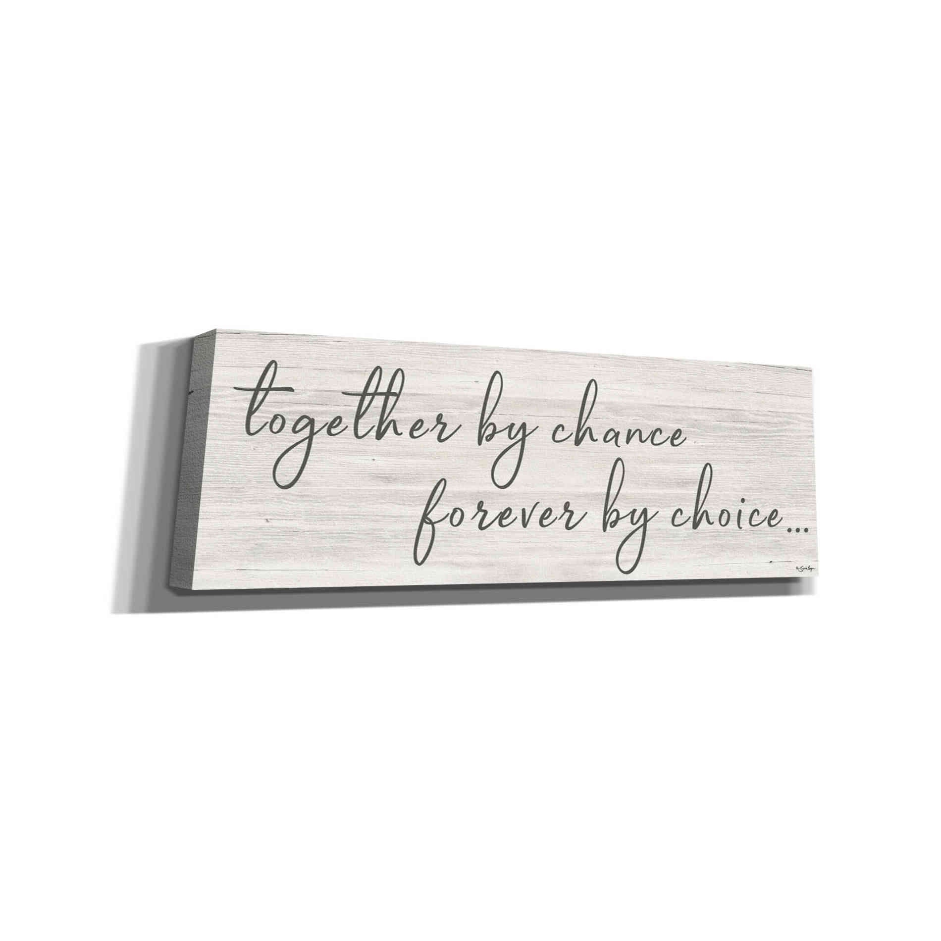 'Together By Chance' by Susie Boyer, Canvas, Wall Art