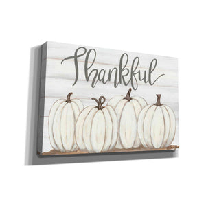 'Thankful Pumpkins' by Sara Baker, Canvas, Wall Art