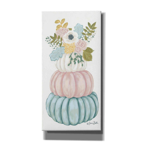 Image of 'Floral Pumpkins' by Sara Baker, Canvas, Wall Art