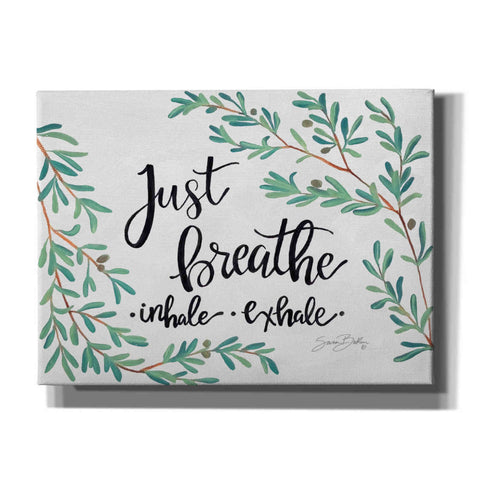 Image of 'Just Breathe Olive Stems' by Sara Baker, Canvas, Wall Art