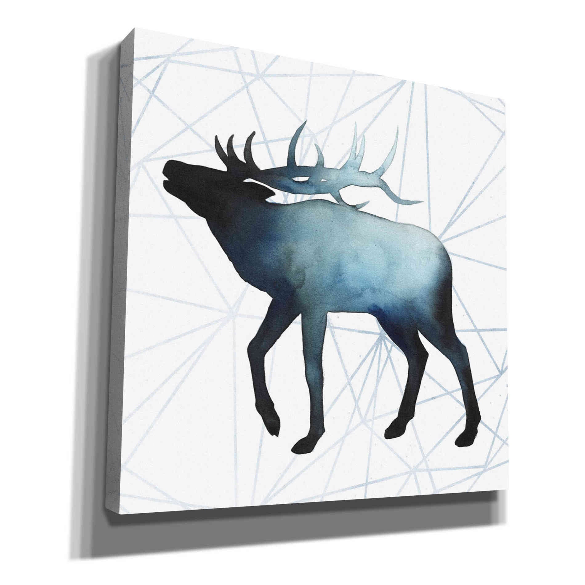 'Animal Silhouettes VI' by Grace Popp, Canvas Wall Art