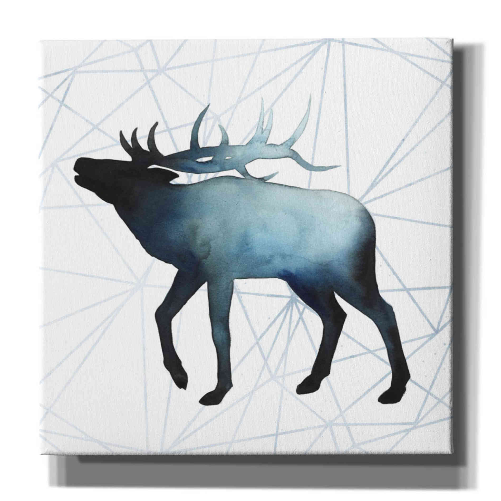 'Animal Silhouettes VI' by Grace Popp, Canvas Wall Art