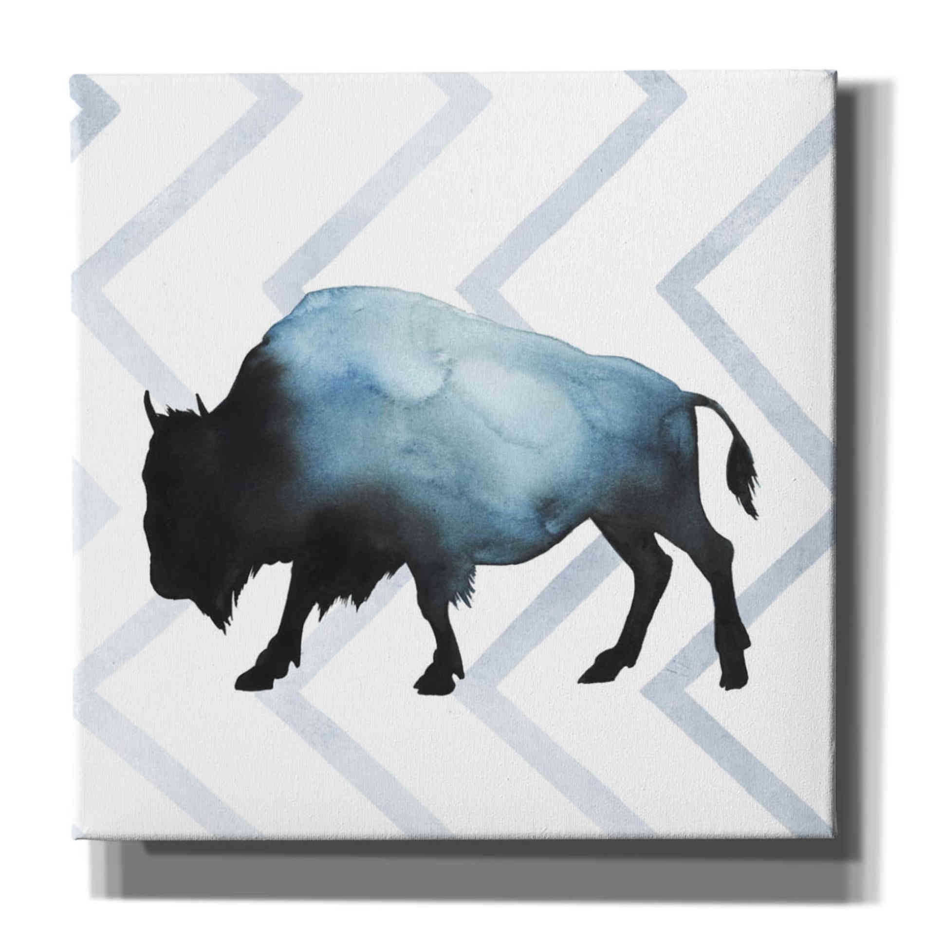 'Animal Silhouettes IV' by Grace Popp, Canvas Wall Art