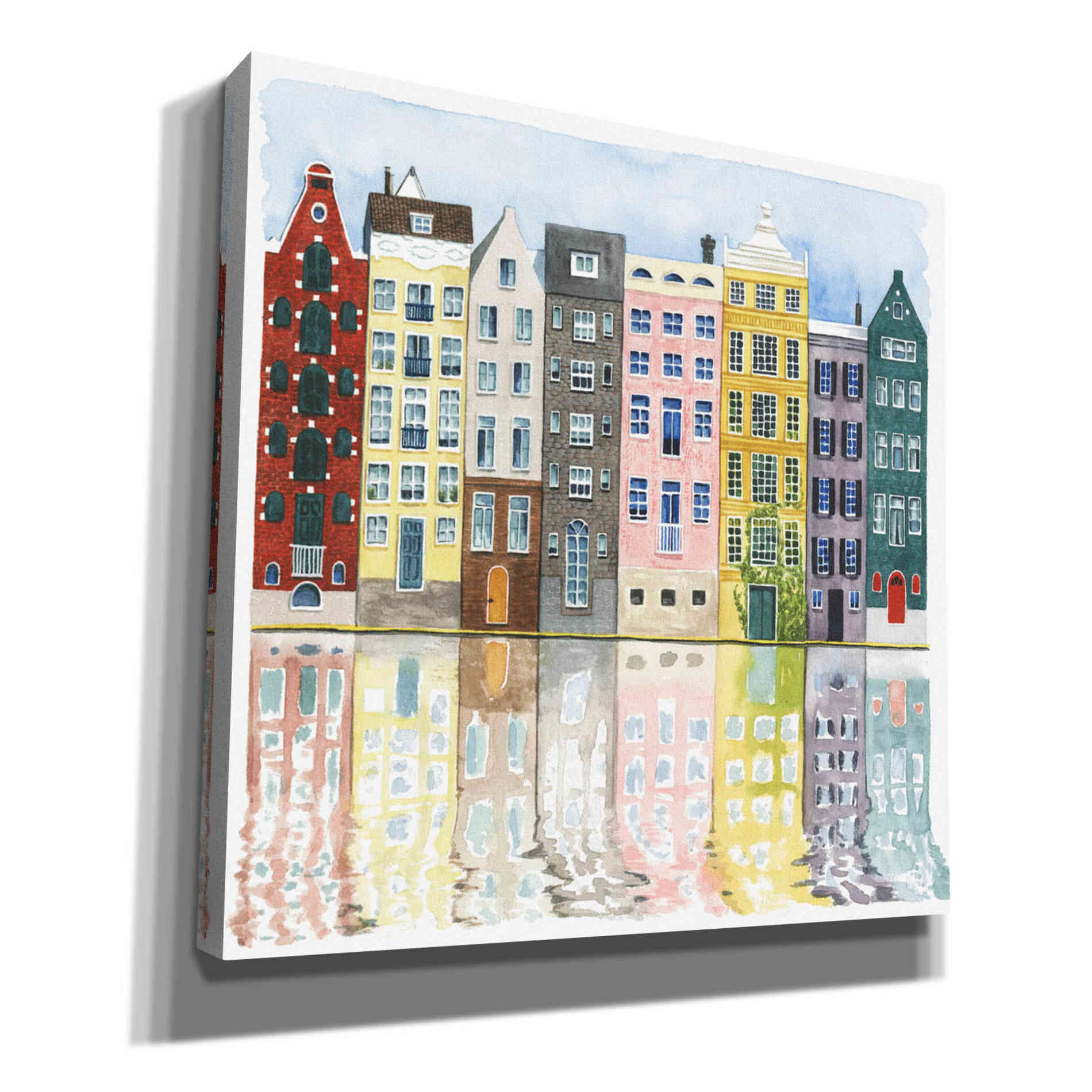 'Neighborhood II' by Grace Popp, Canvas Wall Art
