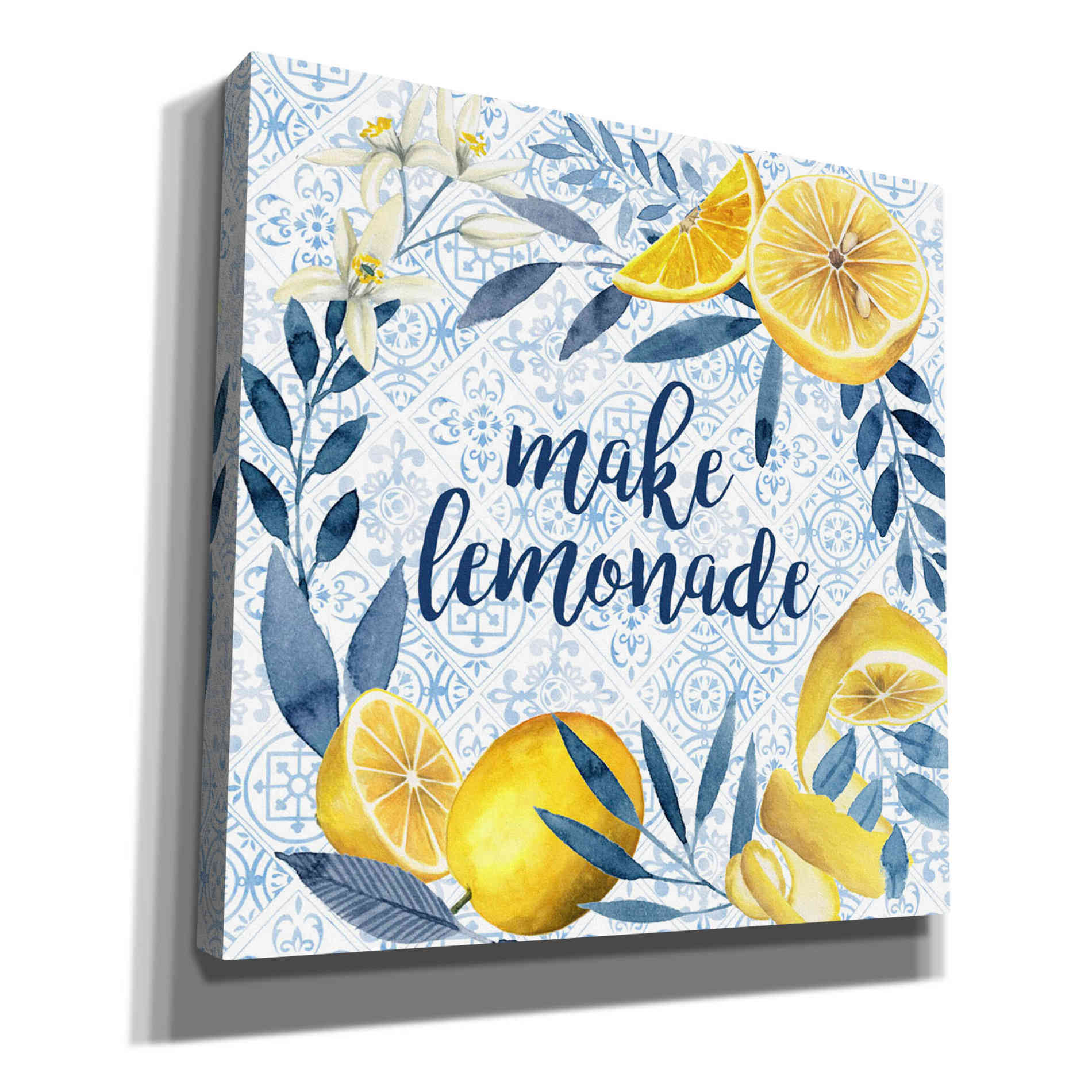 'Citrus Sayings I' by Grace Popp, Canvas Wall Art